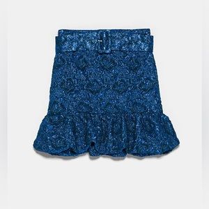 Zara Ruffle Skirt Festive Collection